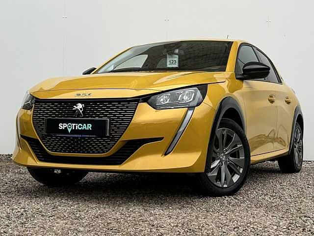 Peugeot E-208 100kW Allure Premium + 50kWh 5dr Auto Yellow
