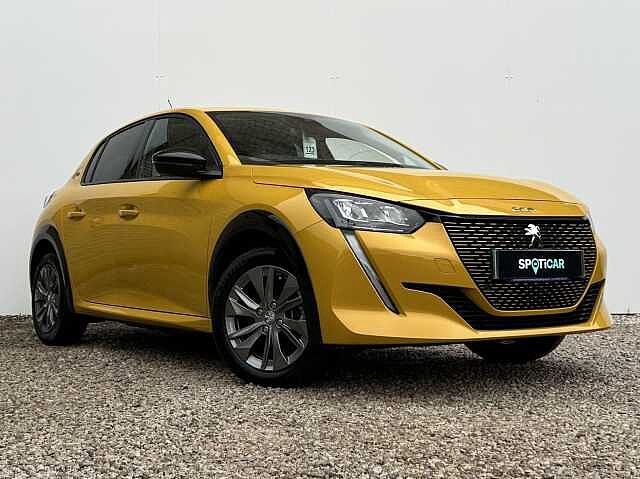Peugeot E-208 100kW Allure Premium + 50kWh 5dr Auto Yellow